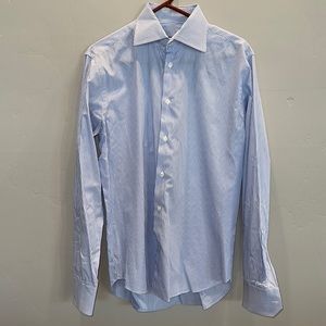 ITALIAN Eredi Pisano - 15.5 Men’s Dress Shirt - Good Condition - DESIGNER